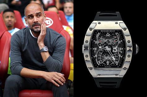 guardiola richard mille|pep guardiola wrist watch.